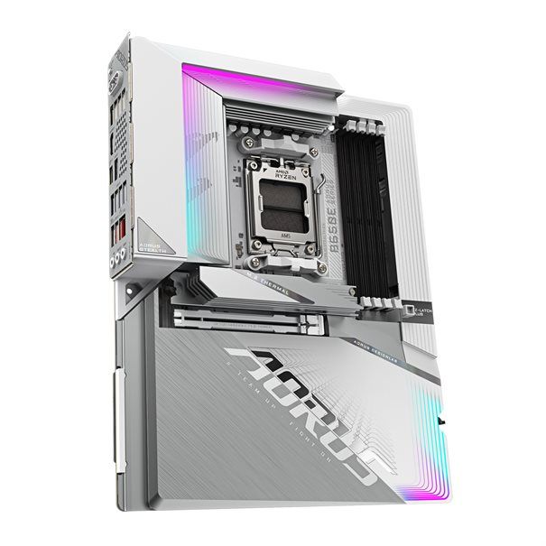 GIGA B650E AORUS STEALTH ICE AM5/DDR5/ATX - Image 3