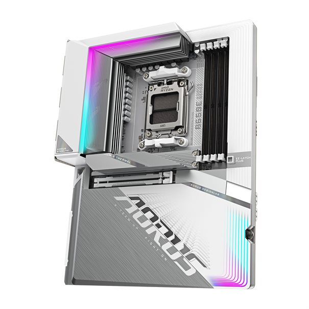 GIGA B650E AORUS STEALTH ICE AM5/DDR5/ATX - Image 4