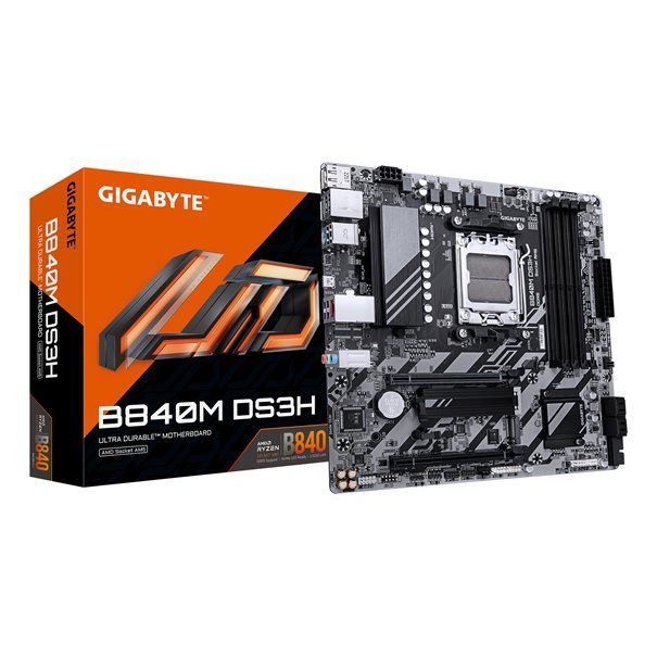 GIGA B840M DS3H AM5/DDR5/µATX - Image 1