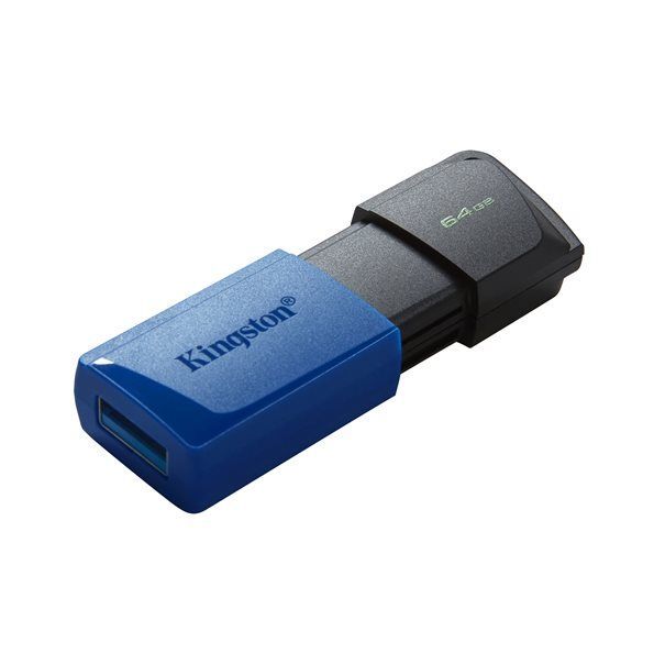 Kingston USB 3.2 Stick DataTraveler Exodia M black/blue 64GB 2er Pack 3.2 Gen 1; Zwei Stück - Image 4