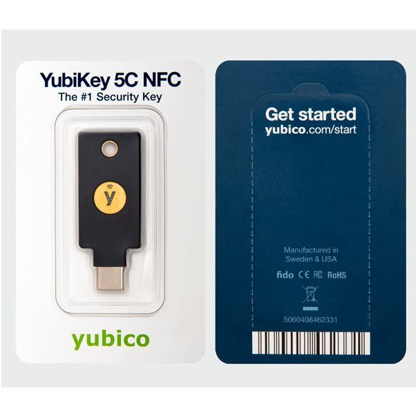 Yubico YubiKey 5C NFC - USB Sicherheitsschlüssel - Image 6