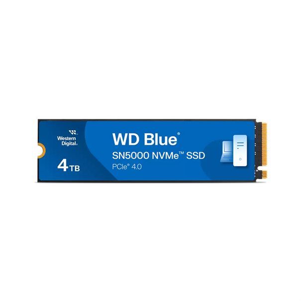 WD SSD M.2 (2280) 4TB Blue SN5000 PCIe 4.0/NVMe (Di) - Image 1