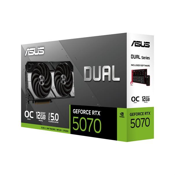 ASUS VGA 12GB RTX5070 DUAL-O12G 3xDP/1xHDMI DUAL-RTX5070-O12G - Image 7