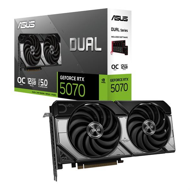 ASUS VGA 12GB RTX5070 DUAL-O12G 3xDP/1xHDMI DUAL-RTX5070-O12G - Image 8