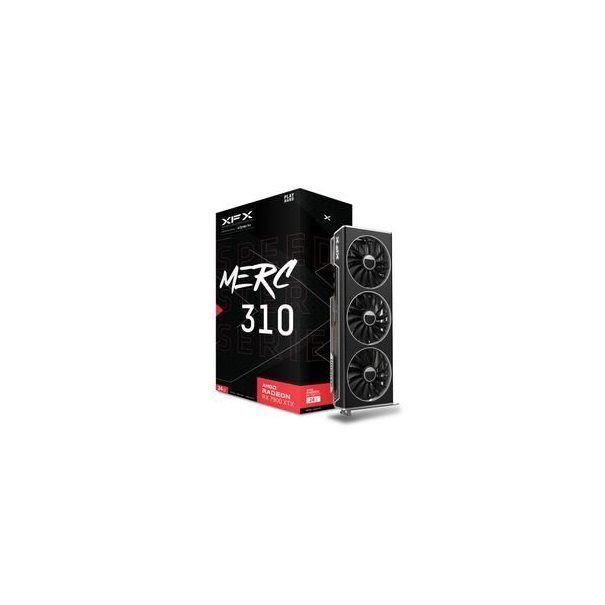 XFX VGA 24GB RADEON RX7900XTX MERC310 BLACK GAMING 3xDP/H SPEEDSTER MERC310 Radeon RX7900XTX BLACK Gaming - Image 1