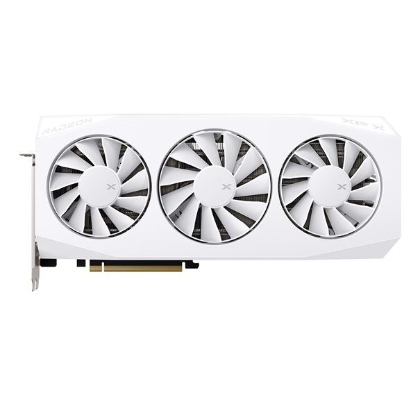 XFX VGA 16GB RADEON RX9060XT Mercury OC Gaming WHITE 2xDP/1xHDMI Mercury AMD Radeon RX9060XT OC WHITE Gaming Ed. - Image 1