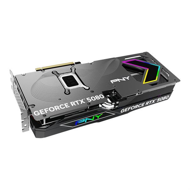 PNY 16GB RTX5080 ARGB GAMING OC 3xDP/HDMI GeForce RTX 5080 16GB ARGB Gaming Overclocked Trip - Image 3