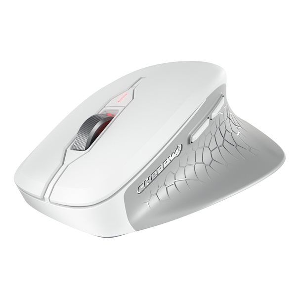 CHERRY Mouse STREAM COMFORT Wireless white Ergonomisch (Rechtshänder), 4000 dpi - Image 3
