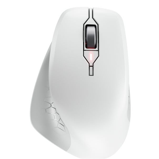 CHERRY Mouse STREAM COMFORT Wireless white Ergonomisch (Rechtshänder), 4000 dpi - Image 1