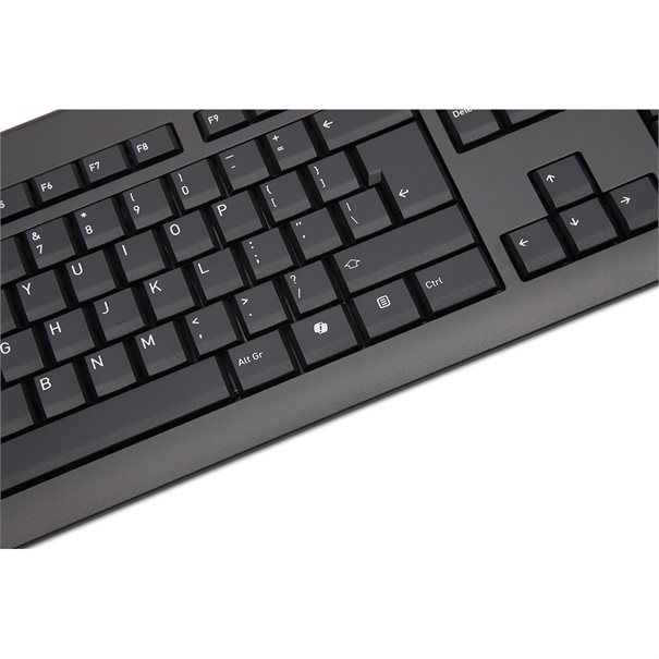 TERRA Keyboard 1500 Corded [US/EU] USB black Copilot QWERTY, 105 toetsen, met kabel, 1,80m - Image 1