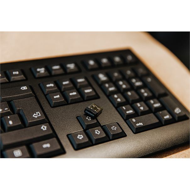 CHERRY Keyboard KW 3000 Wireless [US/EU] black - Image 6