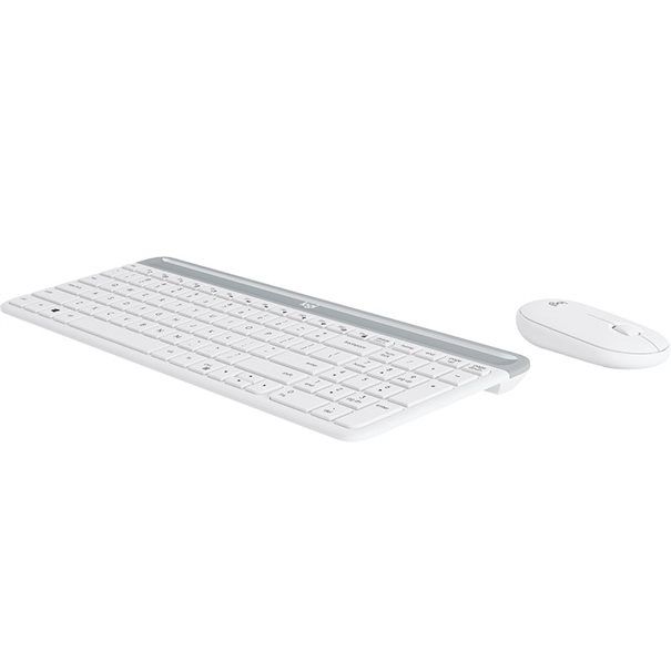 Logitech Desktop MK470 Wireless compact [DE] white - Image 2