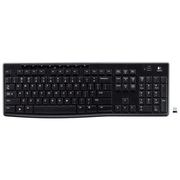 Logitech Keyboard K270 Wireless [CH] black - Image 1