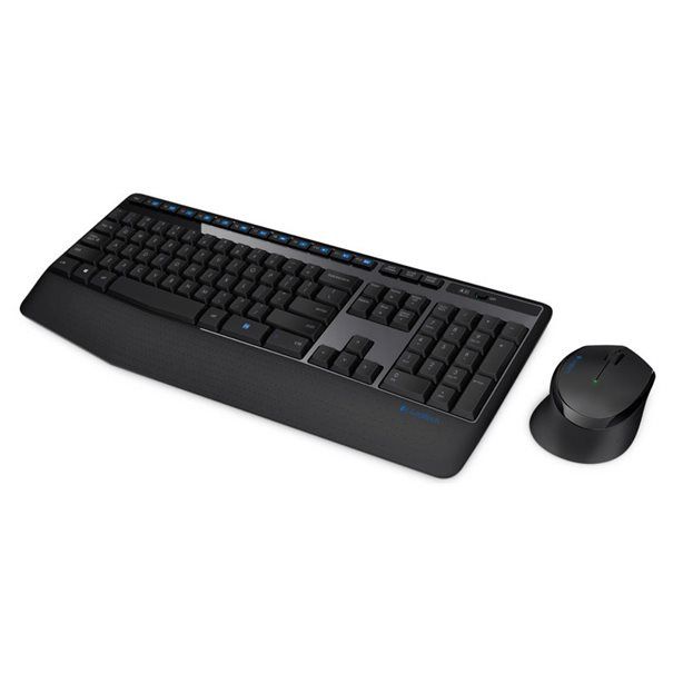 Logitech Desktop MK345 Wireless Comfort [US/EU] black für Rechtshänder, Handballenauflage - Image 2