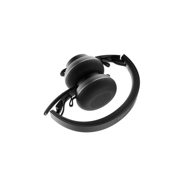 Logitech Headset Zone Wireless (UC version) ANC 2.0 USB BT graphite USB-A-Empfänger, USB-C-Adapter, Bluetooth 5.0 - Image 2