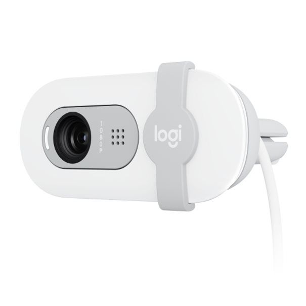 Logitech Webcam BRIO  100, Full-HD 1080p, USB-A, off-white - Image 2