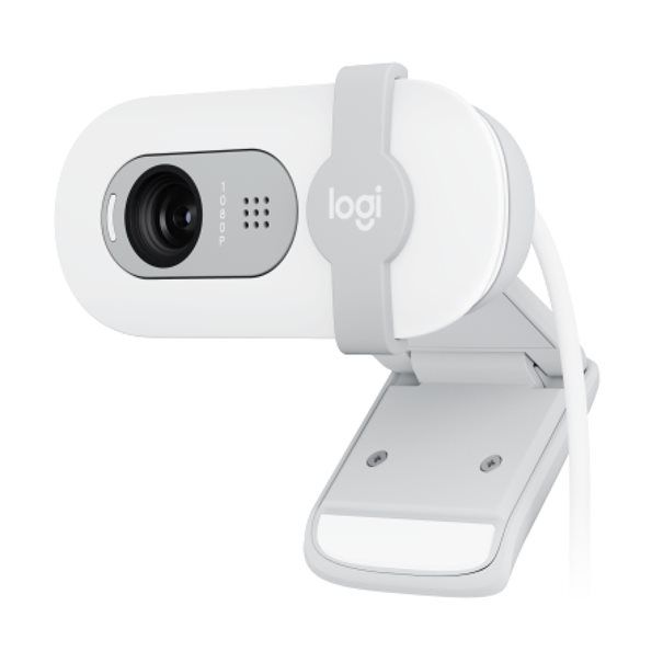 Logitech Webcam BRIO  100, Full-HD 1080p, USB-A, off-white - Image 3