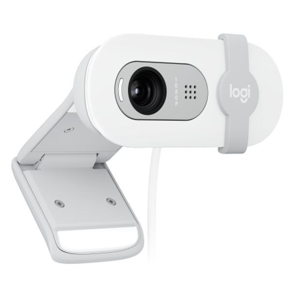 Logitech Webcam BRIO  100, Full-HD 1080p, USB-A, off-white - Image 4