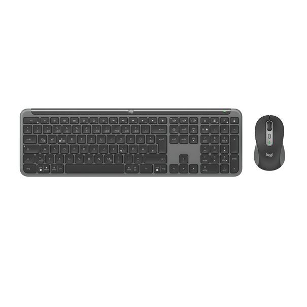 Logitech Desktop MK950 Signature Slim Combo [DE] graphit BT Qwertz - Image 1