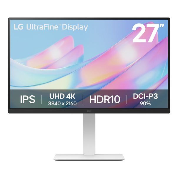 LG LCD 27US550-W 27" white - Image 1