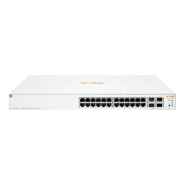 HPE Aruba Switch 1930 24G 24xGBit/4xSFP+ PoE 370W JL684B Aruba Instant On - Image 1