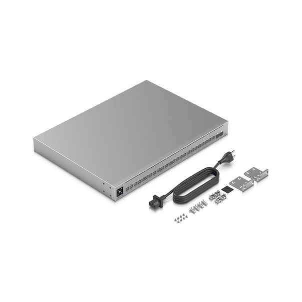 Ubiquiti Switch UniFi 16xRJ45 GBit/8xRJ45 2.5G/2xSFP+ Managed PoE+ 400W Max 19" Rack-Mountable, 1,3" Touchscreen - Image 13