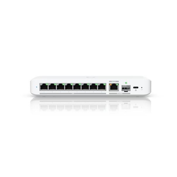 Ubiquiti Switch UniFi 8xRJ45 2.5GBit Compact (incl. NT) Powered by 802.3af/at PoE or USB Type C, Fanless - Image 3