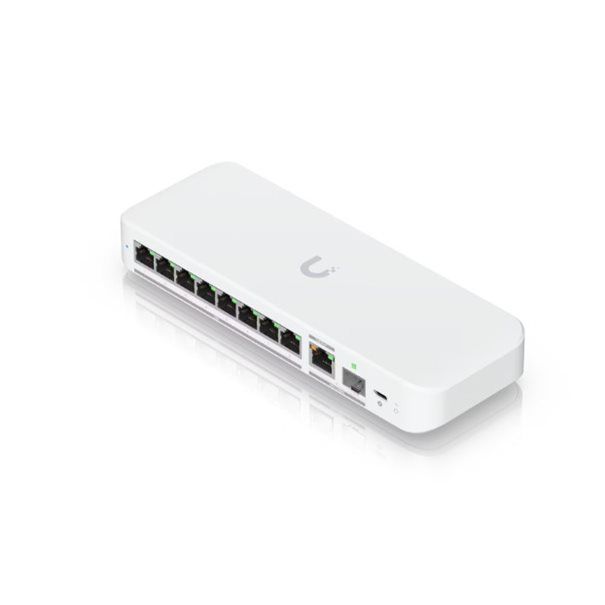 Ubiquiti Switch UniFi 8xRJ45 2.5GBit Compact (incl. NT) Powered by 802.3af/at PoE or USB Type C, Fanless - Image 5