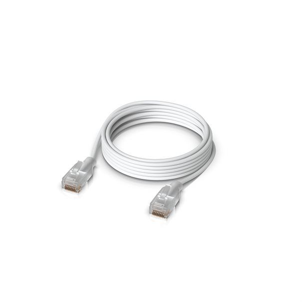 Ubiquiti Patch-Kabel 2m CAT6 UACC-CABLE-PATCH-EL-2M-W 2m UniFi Etherlighting Patch Cable (max. 2.5 GbE) - Image 2