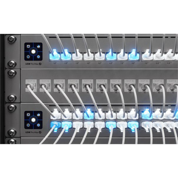 Ubiquiti Patch-Kabel 2m CAT6 UACC-CABLE-PATCH-EL-2M-W 2m UniFi Etherlighting Patch Cable (max. 2.5 GbE) - Image 4