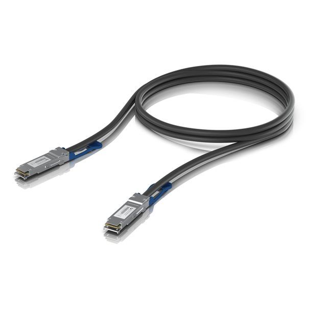 Ubiquiti Direct Attach Copper Cable QSFP28 100Gbps 1m UACC-DAC-QSFP28-1M UACC-DAC-QSFP28-1M: QSFP28, 100 Gbps - Image 1