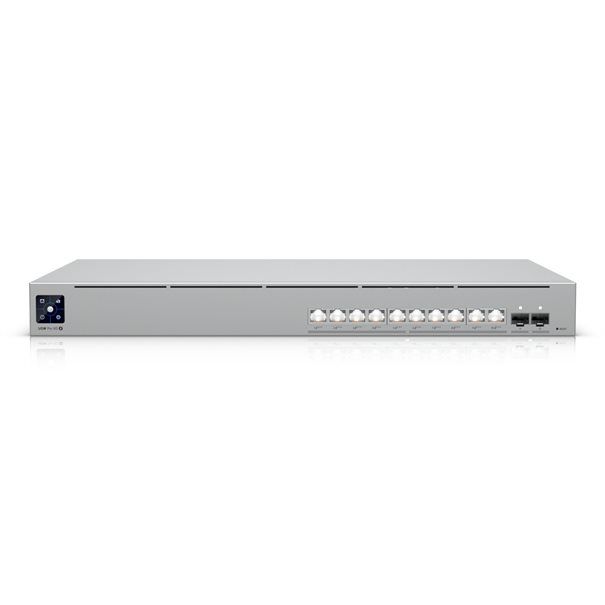 Ubiquiti Switch UniFi 10x10G RJ45/2xSFP+ Managed PoE+++ 400W 19" Rack-Mountable, 1,3" Touchscreen - Image 1