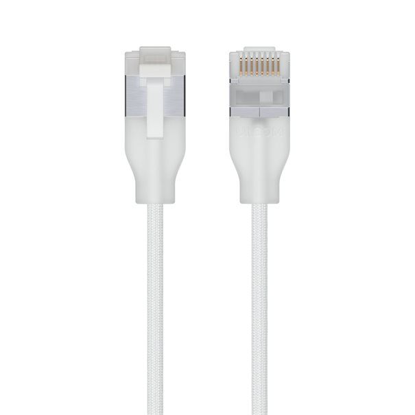 Ubiquiti Patch-Kabel 1m CAT6A UACC-CABLE-PATCH-EL-C6A-1M-W 1m UniFi Etherlighting Patch Cable (max. 10 GbE) - Image 1