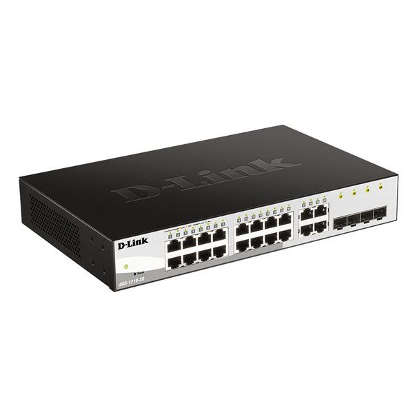 D-Link Switch DGS-1210-20/E 16xGBit/4xSFP 19" Managed - Image 3