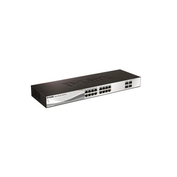 D-Link Switch DGS-1210-20/E 16xGBit/4xSFP 19" Managed - Image 1