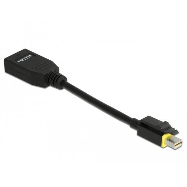 Delock Adapter mini DisplayPort 1.4 zu DisplayPort 8k St/Bu - Image 1