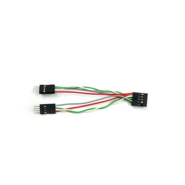 Kabel USB2.0 Mainboard Splittter 90 mm 2x USB Pfostenleiste - Image 1