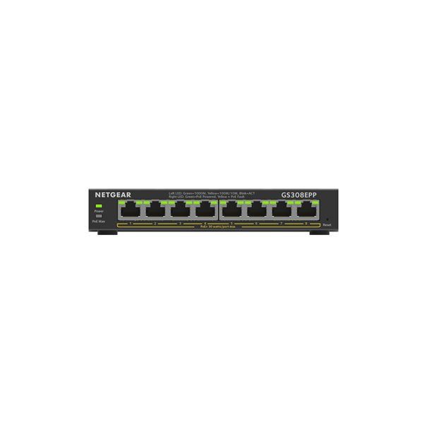 Netgear 8Port Switch 10/100/1000 GS308EPP - Image 3