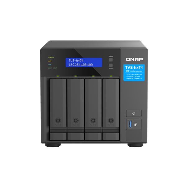 QNAP NAS TVS-h474-PT-8G (4 Bay) - Image 1