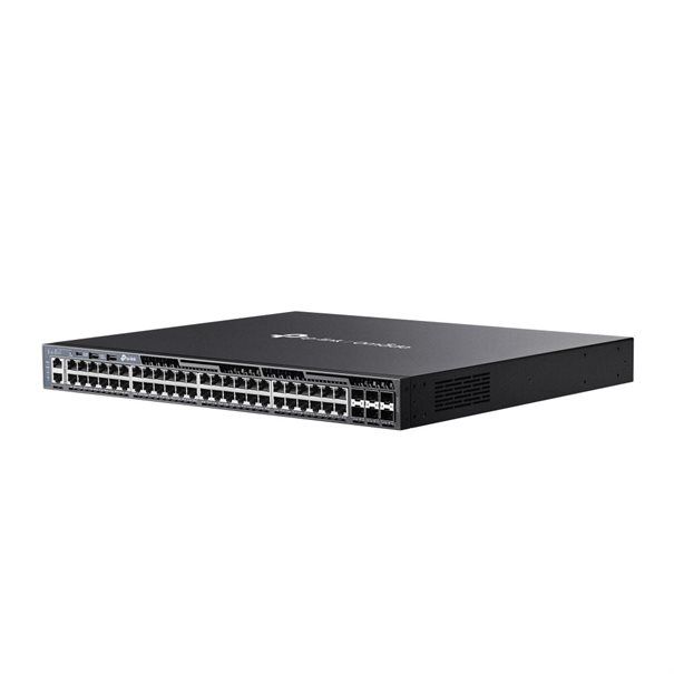 TP-LINK Switch SG6654X 48xGBit /6x10Gbit SFP+ Managed Layer 3 Rack Mountable, Omada SDN, 4 Fans, Layer 3, no PoE - Image 2