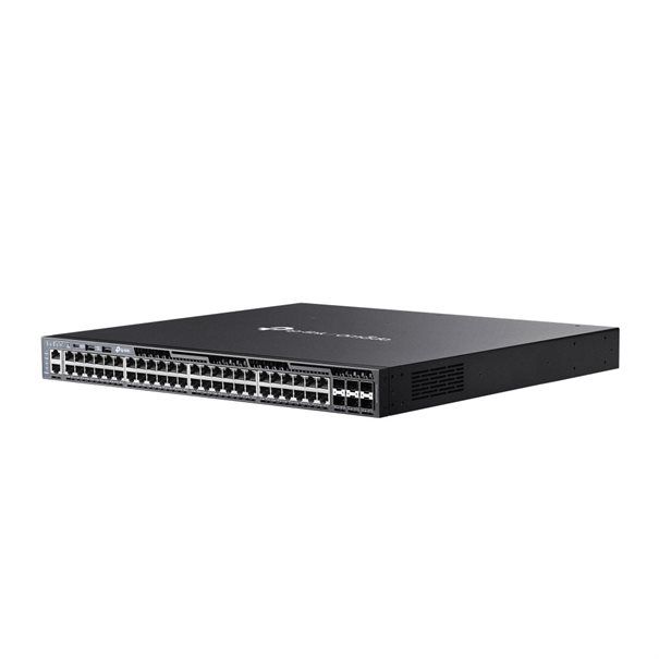 TP-LINK Switch SG6654XHP 48xGBit /6x10Gbit PoE+ Managed Layer 3 Rack Mountable, Omada SDN, 4 Fans - Image 2