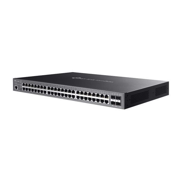TP-LINK Switch SG3452XMPP 48xGBit/4x 10 GE SFP+ 8x PoE++ (750W) Managed Omada, L2+, Rack Mountable - Image 3
