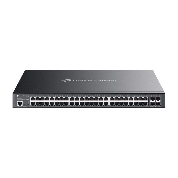 TP-LINK Switch SG3452XMPP 48xGBit/4x 10 GE SFP+ 8x PoE++ (750W) Managed Omada, L2+, Rack Mountable - Image 1