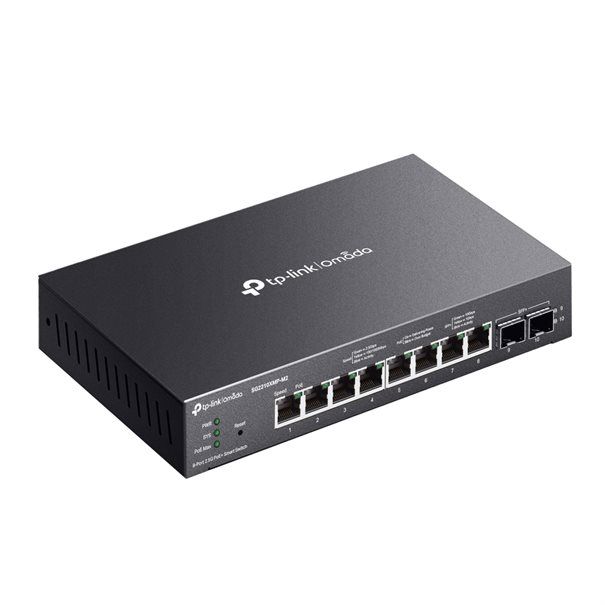 TP-LINK Switch SG2210XMP-M2 10x2,5Gbit/2xSFP+ Managed PoE+ (160W) Omada SDN - Image 3