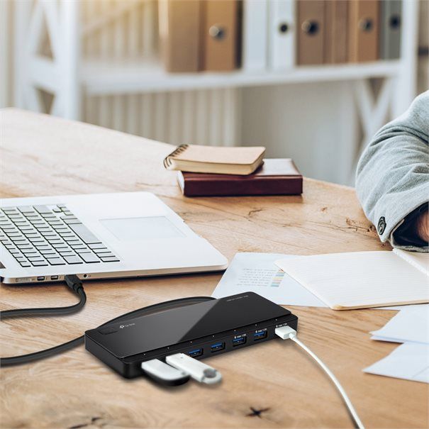 TP-LINK 7 Port USB3.0 Hub aktiv UH700 V5.0 - Image 4