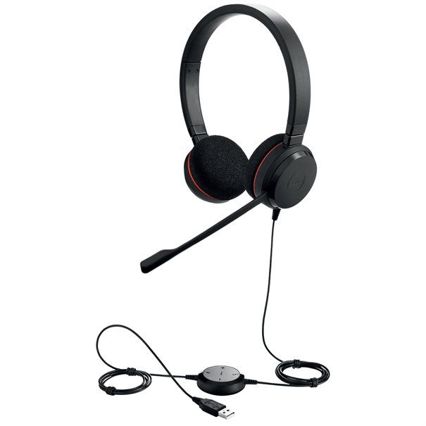 Jabra Headset Evolve 20 UC Stereo USB-A Zertifiziert für Skype für Unternehmen - Image 2