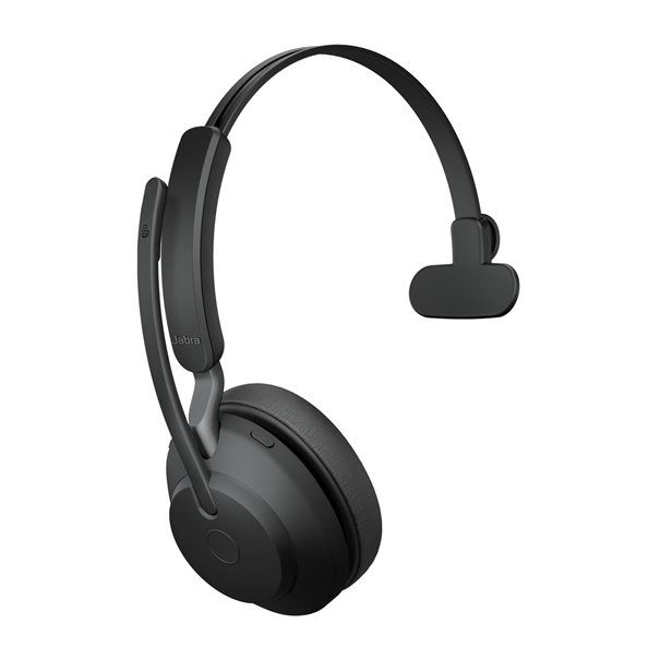 Jabra Headset Evolve2 65 UC MONO Link 380a mit Ladestation - Image 2