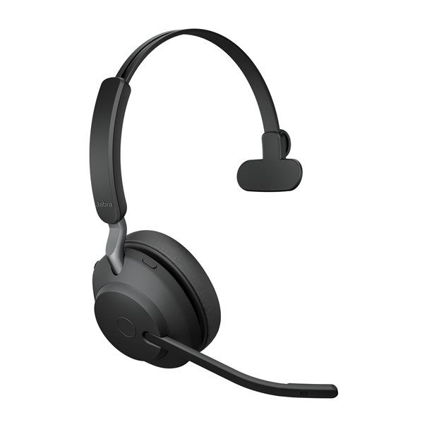 Jabra Headset Evolve2 65 UC MONO Link 380a mit Ladestation - Image 3