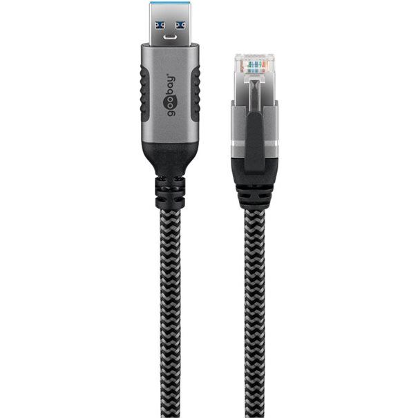 Ethernet-Kabel USB-A 3.0 auf RJ45, 2 m USB-A 3.0 auf RJ45 CAT6 FTP 0150 Adapterkabel 1,5m - Image 2