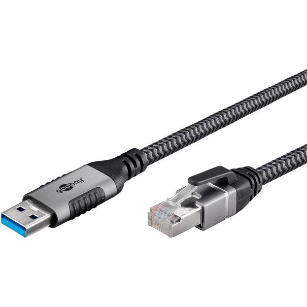 Ethernet-Kabel USB-A 3.0 auf RJ45, 2 m USB-A 3.0 auf RJ45 CAT6 FTP 0150 Adapterkabel 1,5m - Image 3
